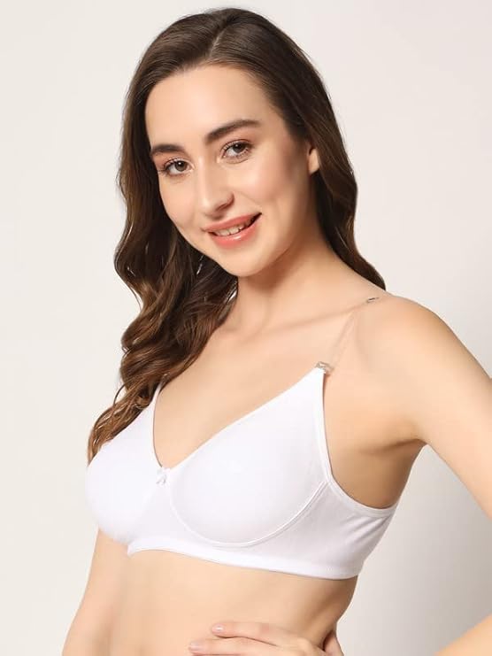 MAKAZIO Women's Transparent Strap Bra