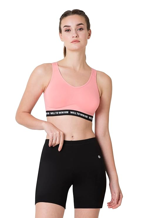 Van Heusen Women Wireless Non Padded Light Impact Sports Bra