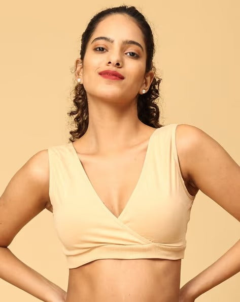 THE MOM STORE Non-Wired Nursing Bra